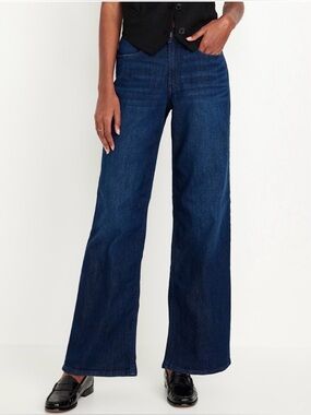Old Navy Wide-Leg Jeans in Dark Wash